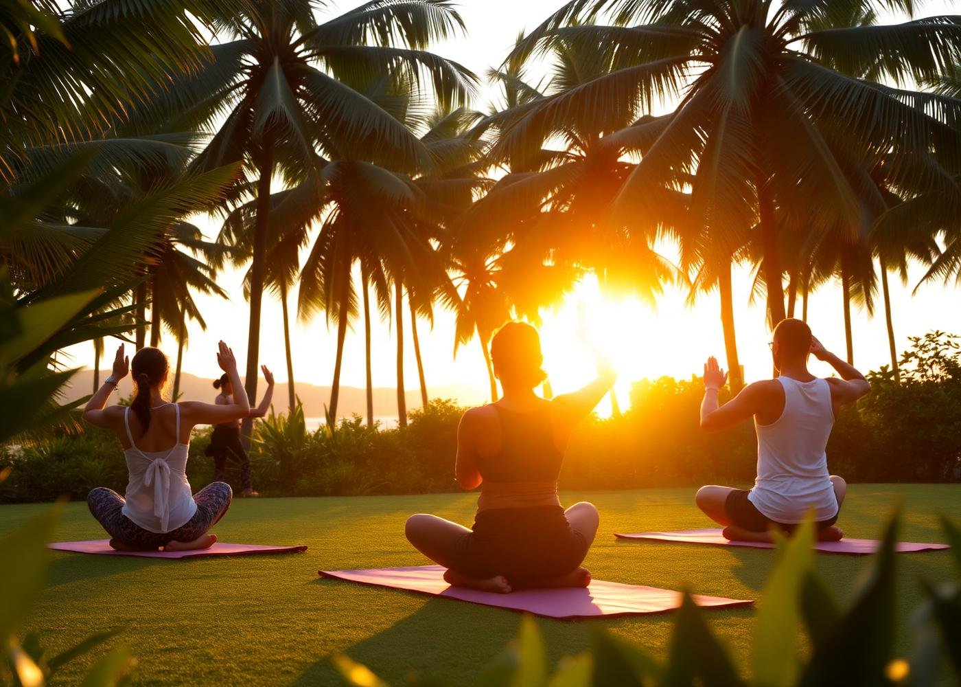 Yoga at Sunrise